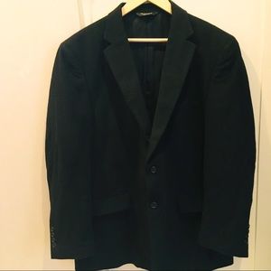 Jos A Bank Oversized Black Full Length Wool Men’s Jacket